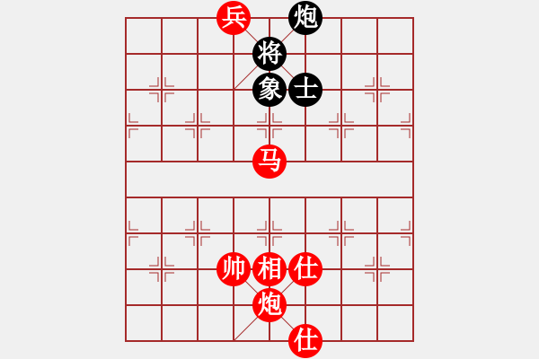 象棋棋譜圖片：棋局-2a2142 n3 - 步數(shù)：140 