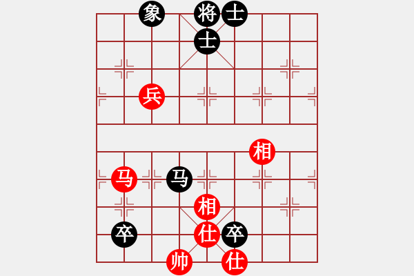 象棋棋譜圖片：小棋魔(月將)-勝-啊棋友好(9段) 五七炮互進三兵對屏風(fēng)馬邊卒右馬外盤河 - 步數(shù)：140 