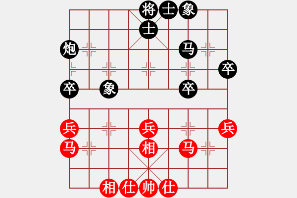 象棋棋譜圖片：2005.2雪蓮宮比賽預(yù)賽對局3 - 步數(shù)：40 