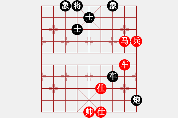 象棋棋譜圖片：newabcdc(8星)-負-一庫全輸(9星) - 步數(shù)：100 