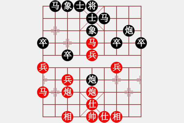 象棋棋譜圖片：王瑩(9星)-勝-河北侯文博(7星) - 步數(shù)：30 