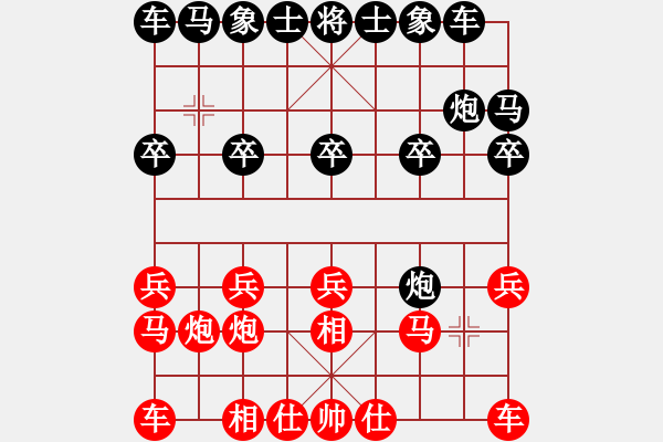 象棋棋譜圖片：上山太難(北斗)-和-蓋聶與衛(wèi)莊(9星) - 步數(shù)：10 