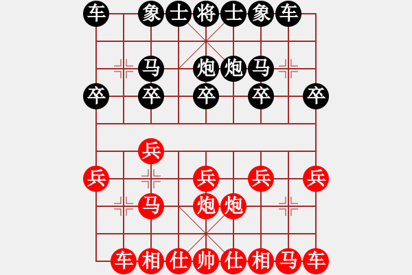 象棋棋譜圖片：垃圾短信(2段)-負(fù)-錢(qián)龍尊邸(2段) - 步數(shù)：10 