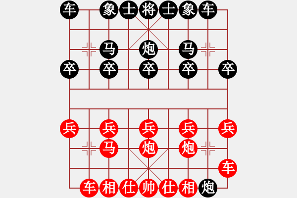 象棋棋譜圖片：鐵滑車14步秒殺局 - 步數(shù)：10 