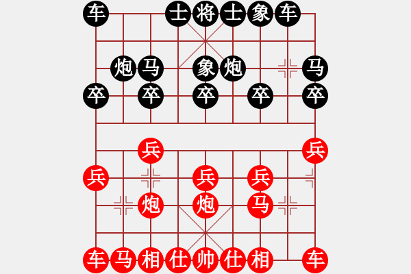 象棋棋譜圖片：葬心紅勝andy5513066【仙人指路】 - 步數(shù)：10 