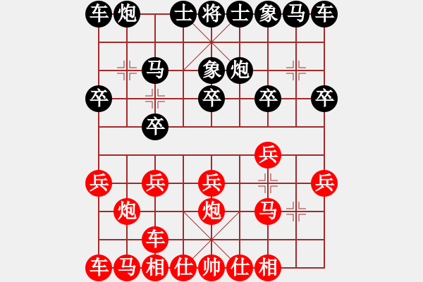 象棋棋譜圖片：gaolai win yuechuigou - 步數(shù)：10 