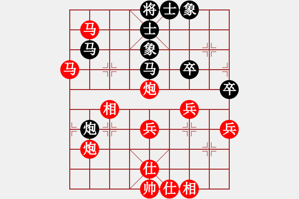 象棋棋譜圖片：池中清水[紅先勝] -VS- 風(fēng)神變換[黑] 中炮對(duì)單提馬 - 步數(shù)：60 