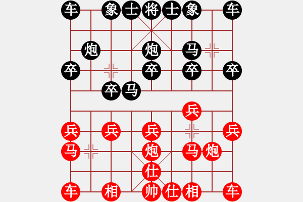 象棋棋譜圖片：春江潮水連海[965391733] 和 象（開○中○殘）棋[321132818] - 步數(shù)：10 