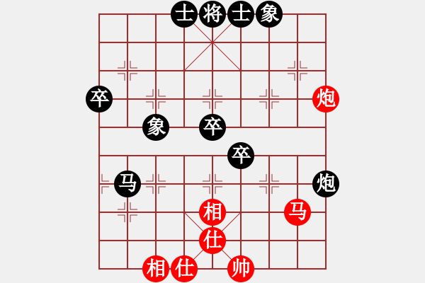 象棋棋譜圖片：一個(gè)老頭 負(fù) 斯德哥爾摩情人， - 步數(shù)：60 