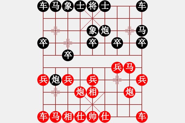 象棋棋譜圖片：3017局 A11-順相局-天天AI選手 紅先負(fù) 旋風(fēng)引擎24層 - 步數(shù)：10 