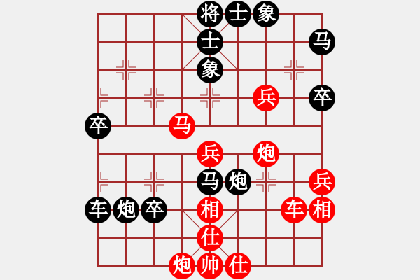 象棋棋譜圖片：綠水湖畔(7段)-負(fù)-象棋混混(7段) - 步數(shù)：60 