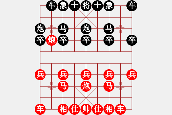 象棋棋譜圖片：健康是福[黑] -VS- 醉棋渡河[紅] - 步數(shù)：10 