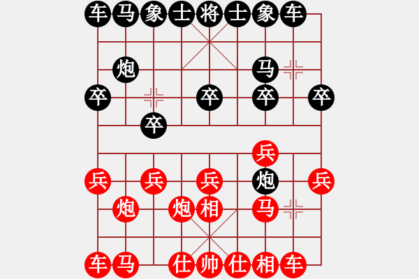 象棋棋譜圖片：孔雀東南飛（業(yè)6-2）先勝 bbboy002（業(yè)6-1） - 步數(shù)：10 