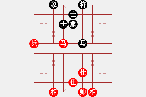 象棋棋譜圖片：12379局 A08-邊兵局-小蟲引擎24層 紅先和 天天AI選手 - 步數(shù)：110 