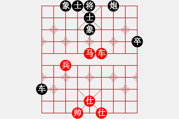 象棋棋譜圖片：怒為紅顏(無極)-負-尼亞科(天罡) - 步數：80 