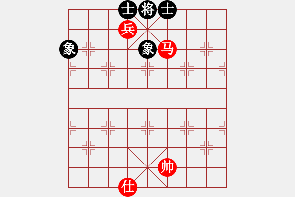 象棋棋譜圖片：馬雙兵雙仕必勝雙卒士象全 - 步數(shù)：25 