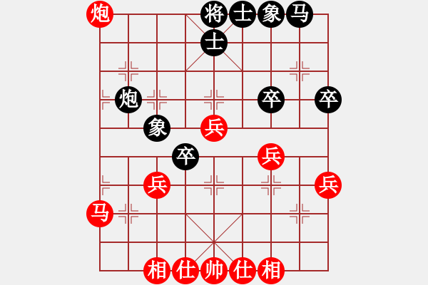 象棋棋譜圖片：王山寧傳奇(7段)-勝-蘭州狼(9段) - 步數(shù)：50 