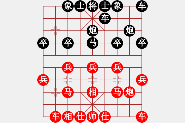 象棋棋譜圖片：祖舜[286959731] -VS- 橫才俊儒[292832991] - 步數(shù)：18 