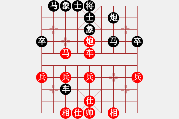 象棋棋譜圖片：謝曉琳 先勝 趙俊權(quán) - 步數(shù)：40 