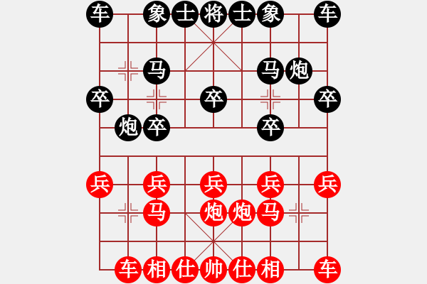 象棋棋譜圖片：迎風斬斬大(1段)-勝-繦絫(5段) - 步數(shù)：10 