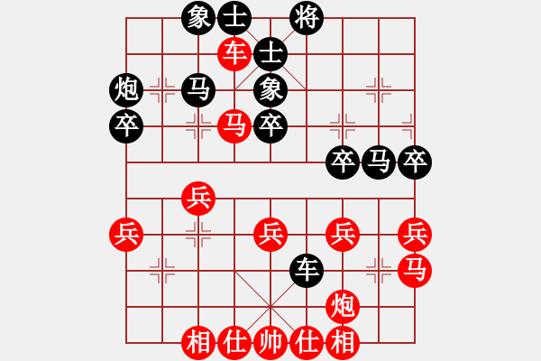 象棋棋譜圖片：楊應(yīng)東 先負(fù) 楊輝 - 步數(shù)：40 