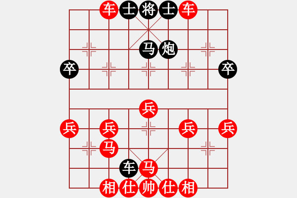 象棋棋譜圖片：百思不得棋解[575644877] -VS- 馬麒麟[120229953] - 步數(shù)：40 