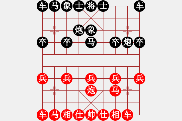 象棋棋譜圖片：凡丁奕笑(2段)-負(fù)-周末風(fēng)(4段) - 步數(shù)：10 