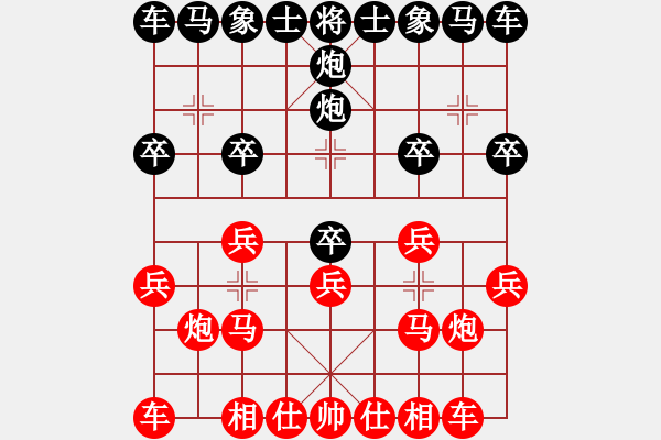 象棋棋譜圖片：淘寶[178080556] -VS- ㊣﹊棋緣小樂洪[1520204088] - 步數(shù)：10 