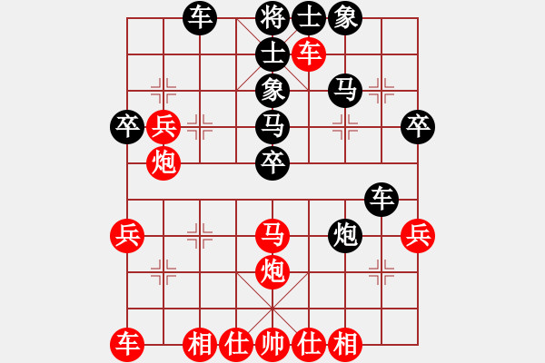 象棋棋譜圖片：aaabbbjjj(3段)-負(fù)-司空山人(1段) - 步數(shù)：40 