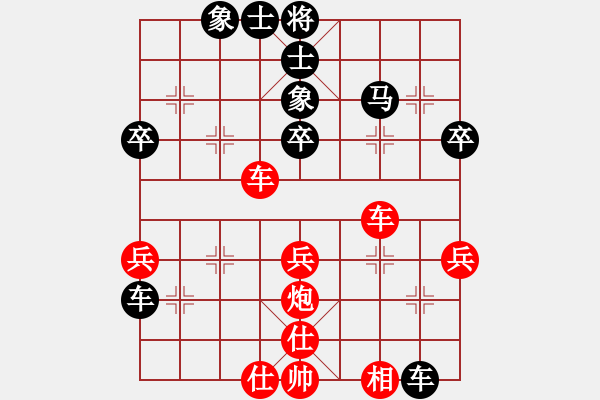 象棋棋譜圖片：分紅比例符合技術(shù)開 勝 鐵豆腐 - 步數(shù)：40 