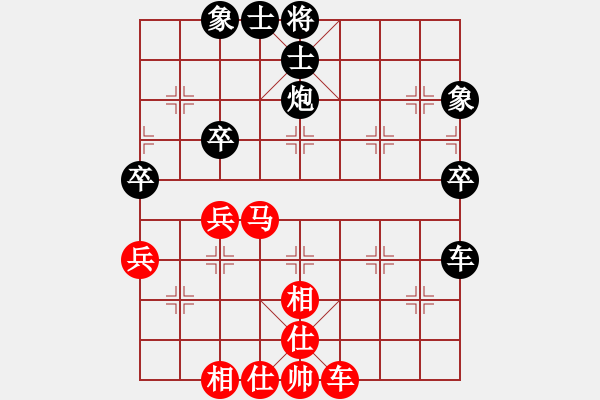 象棋棋譜圖片：你的知己[1131318361] -VS- 橫才俊儒[292832991] - 步數(shù)：60 