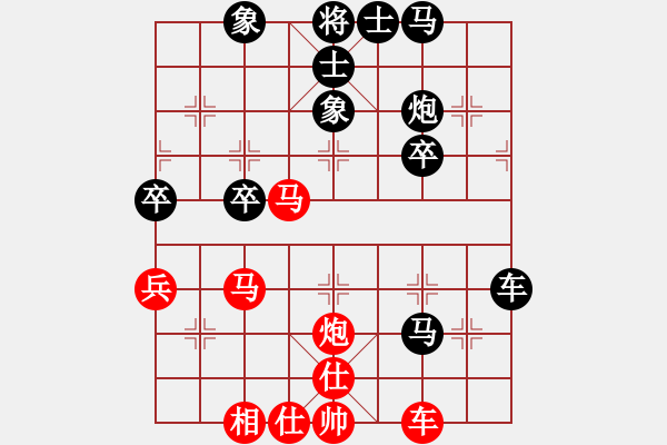 象棋棋譜圖片：磨牙(5段)-負-houpengju(2段) - 步數(shù)：60 