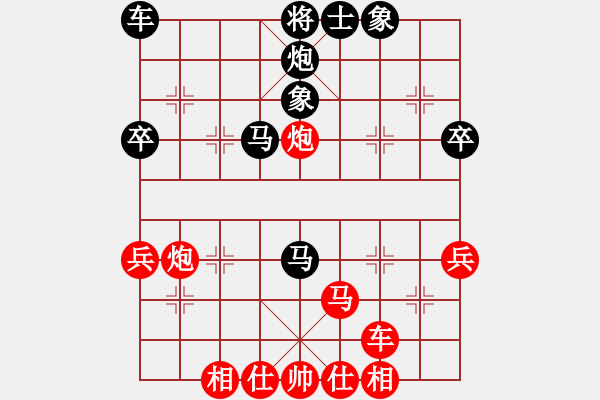 象棋棋譜圖片：中局分析1--夜の雨和象棋巫師 - 步數(shù)：10 