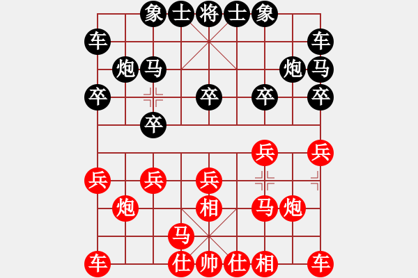 象棋棋譜圖片：《散手搏擊，考驗(yàn)功力！》拐腳馬【先負(fù)】寧波戚文卿(2015-2-8弈于大師網(wǎng)高級(jí)棋室) - 步數(shù)：10 