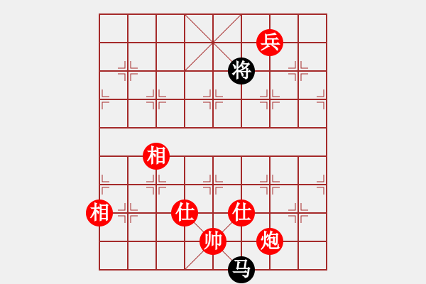 象棋棋譜圖片：第05局 炮低兵仕相全勝單馬 - 步數(shù)：19 