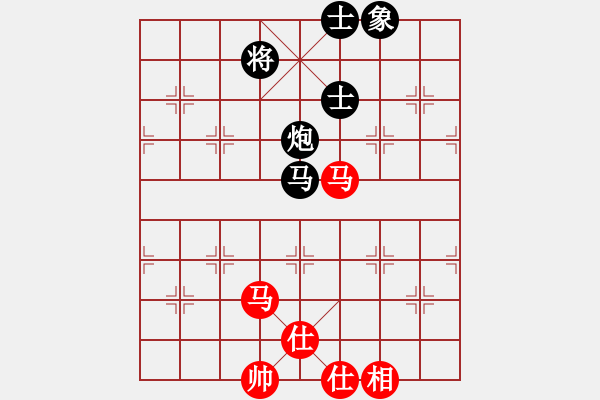 象棋棋譜圖片：五八炮對(duì)反宮馬（QQ業(yè)五升業(yè)六評(píng)測(cè)）紅勝 - 步數(shù)：110 