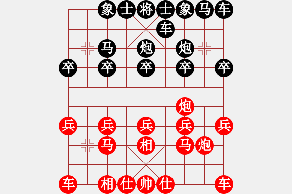 象棋棋譜圖片：牛哥[854471652] -VS- 橫才俊儒[292832991] - 步數(shù)：10 