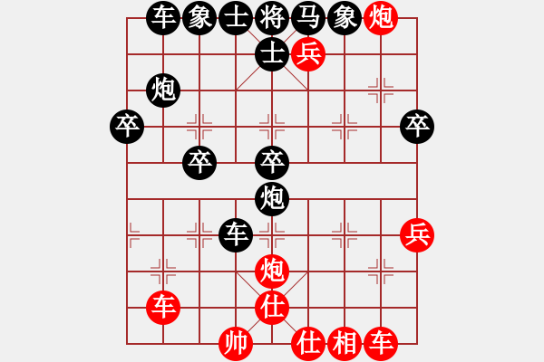 象棋棋譜圖片：東方電腦神(1段)-負(fù)-象棋狂戰(zhàn)(8級) - 步數(shù)：40 