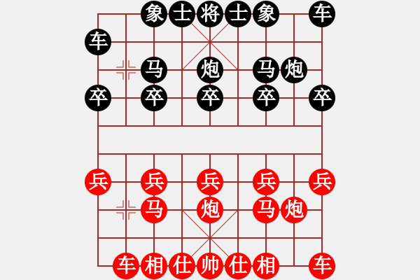 象棋棋譜圖片：預(yù)覽棋盤 - 步數(shù)：8 