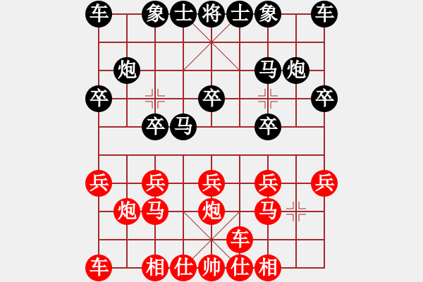 象棋棋譜圖片：橫才俊儒[292832991] -VS- y,n[2512359580] - 步數(shù)：10 