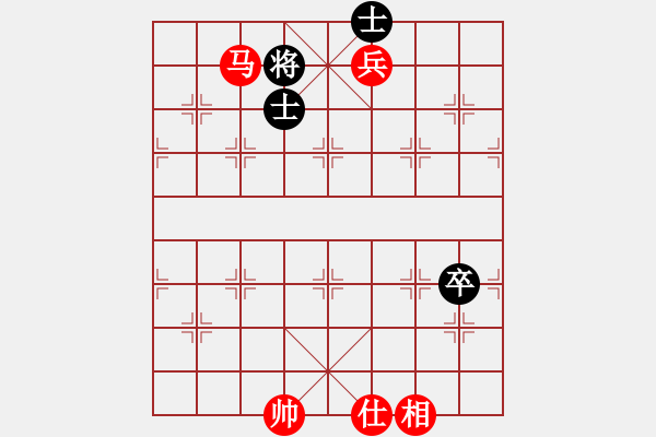 象棋棋譜圖片：077e – 傌低兵仕相例勝高卒斜角士(蓋將) - 步數(shù)：0 