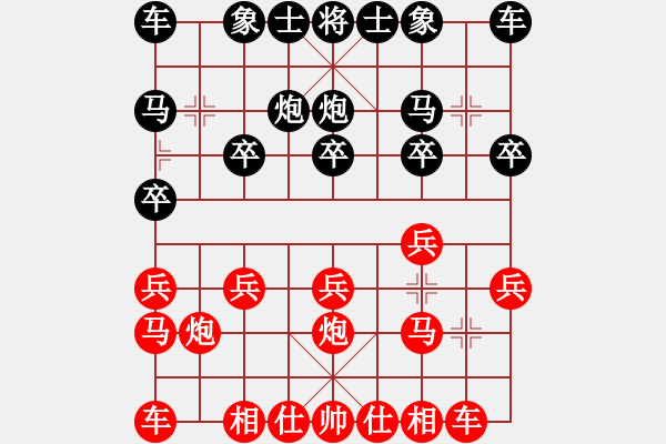 象棋棋譜圖片：成事在天先勝游戲玩家[-] - 步數(shù)：10 