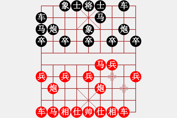 象棋棋譜圖片：黃金洲[910227462] -VS- 吉祥[794870206] - 步數(shù)：10 