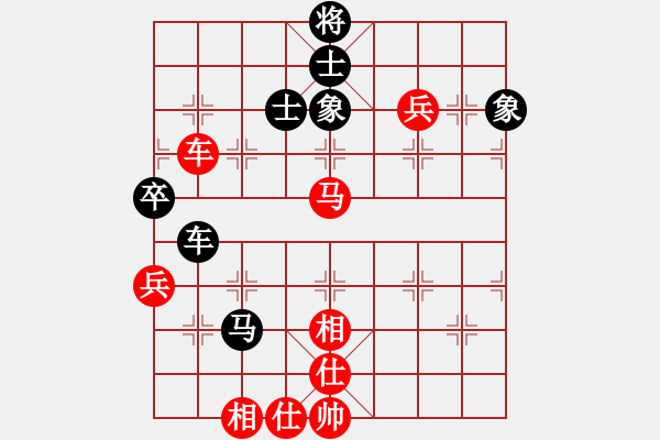 象棋棋譜圖片：硯俊電神(月將)-和-黃金瓜(月將) - 步數(shù)：80 