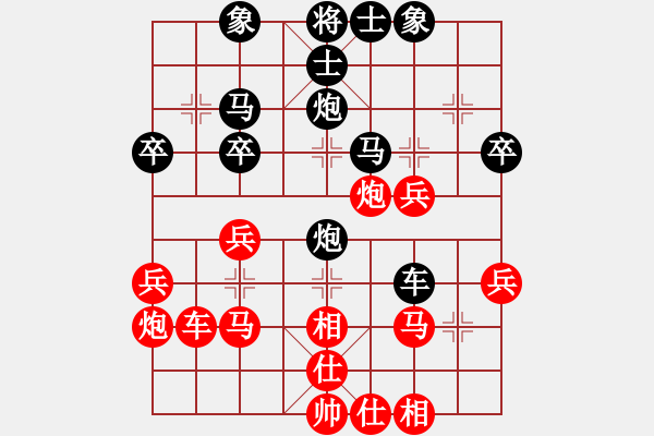 象棋棋譜圖片：大家風(fēng)度(2段)-負(fù)-砍西瓜(2段) - 步數(shù)：40 