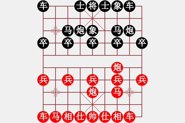 象棋棋譜圖片：gg-黑勝-rr 2017-06-03 16_43_00.pgn - 步數(shù)：10 