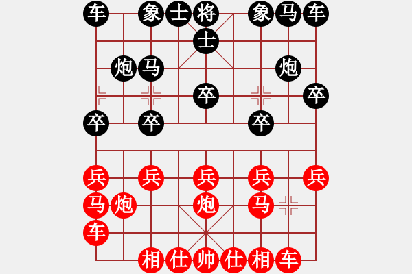 象棋棋譜圖片：各類(lèi)象棋網(wǎng)(5f)-勝-棋壇老姜(2弦) - 步數(shù)：10 