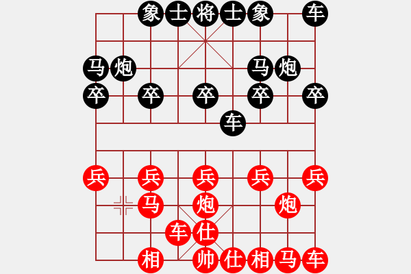 象棋棋譜圖片：阿敏[1776491408] -VS- 兩頭蛇[406039482] - 步數(shù)：10 