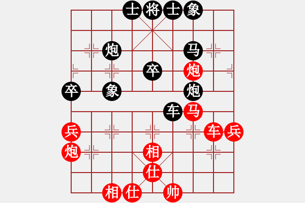 象棋棋譜圖片：糊涂三世(4段)-負-武當山棋軟(6段) - 步數(shù)：60 