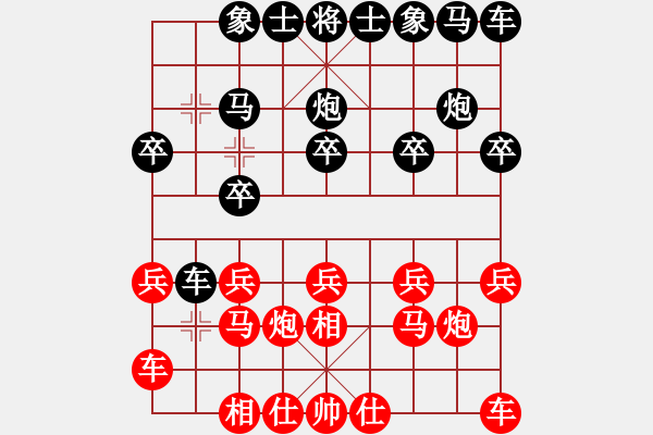 象棋棋譜圖片：遼南一霸(4段)-負-陳保羅(6段) - 步數(shù)：10 